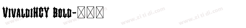 VivaldiHCY Bold字体转换